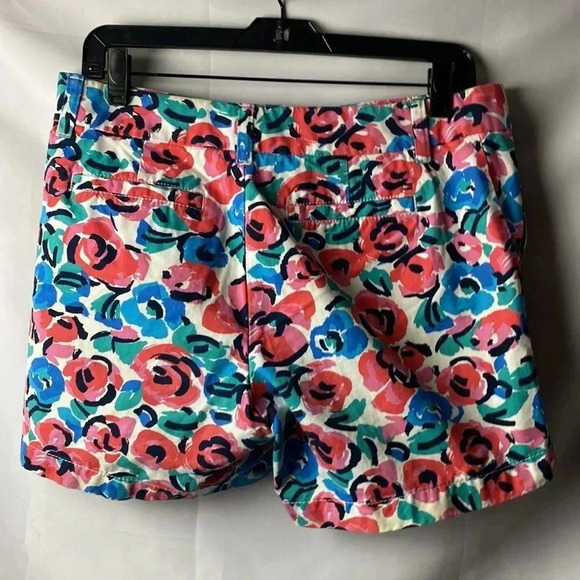 TOMMY HILFIGER WOMENS SIZE 6 SHORTS FLORAL PRINT 4” INSEAM ZIP AND HOOK CLOSURE - Picture 6 of 11